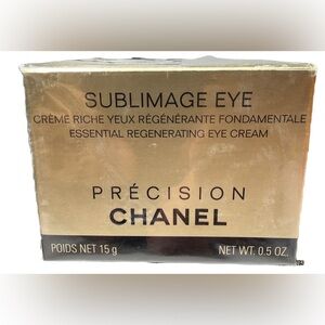 CHANEL Sublimage Anti-Aging Eye Cream in Gold Packaging